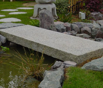 Straight Japanese Granite Bridge